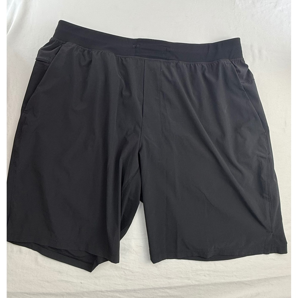 Lululemon Pace Breaker Lined Shorts Mens XXL Black Running Training Athletic